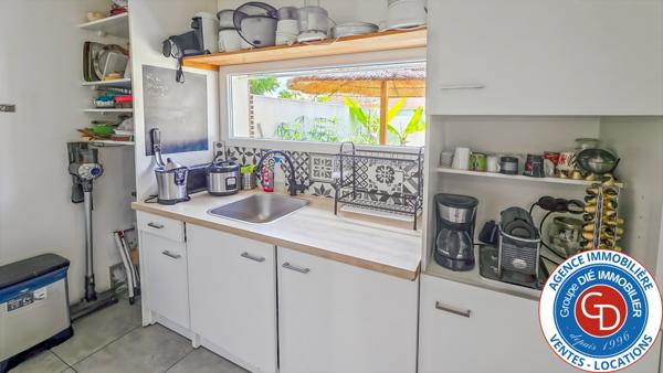 Mios (33380) Villa rénovée 2 chambres (possiblité 3) sur terrain de 440 m2