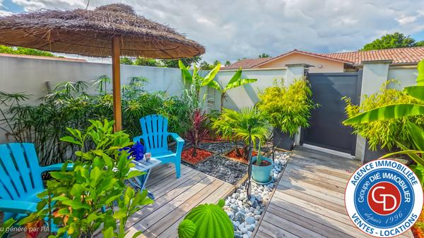 Mios (33380) Villa rénovée 2 chambres (possiblité 3) sur terrain de 440 m2