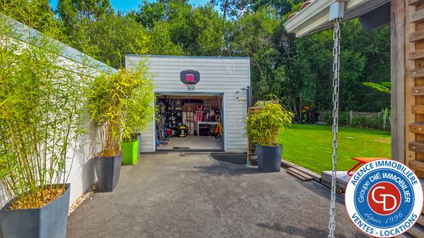 Mios (33380) Villa rénovée 2 chambres (possiblité 3) sur terrain de 440 m2