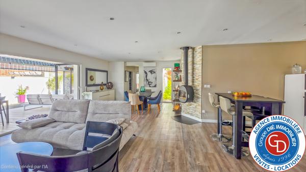 Mios (33380) Villa rénovée 2 chambres (possiblité 3) sur terrain de 440 m2