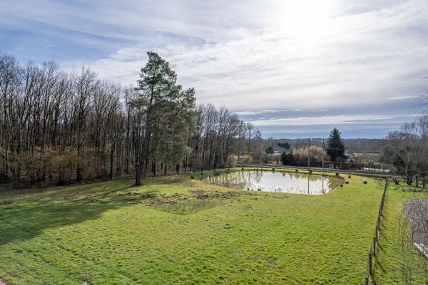 Terrain constructible - Thenioux, avec un étang - 4322 m²  -