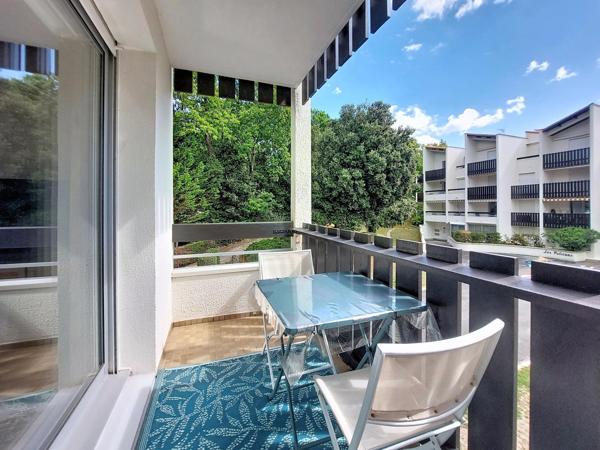 STUDIO AVEC BALCON, PARKING ET CAVE - 24M2 - SAINT- GEORGES-DE-DIDONNE (17110)