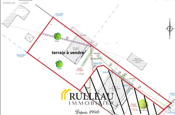 Terrain à bâtir 749 m² avec garages Centre-ville St-André-de-Cubzac Détails des diagnostics énergétiques