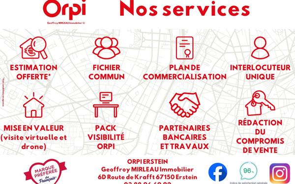 Appartement à vendre    4 pièces • 76 m2 Strasbourg