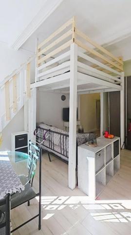 Studio style haussamien Meublé