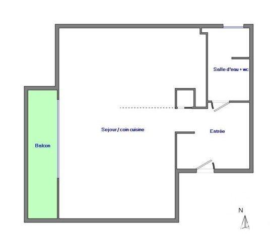 Appartement à vendre 1 pièce 26 m² Joinville-le-Pont