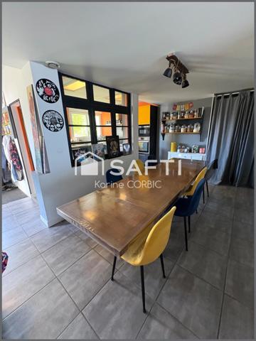 Maison de quartier avec 4 grandes chambres, jardin. Secteur beauvallon