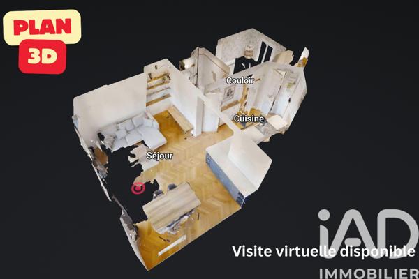 Appartement à vendre 3 pièces 36 m² Paris 14