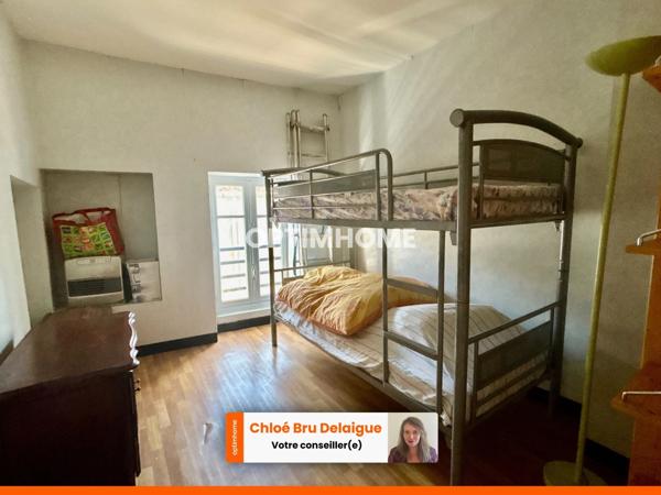 EXCLUSIVITÉ – Maison de village avec jardin intimiste et balcon à Valdurenque