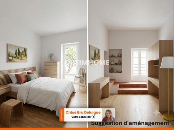 EXCLUSIVITÉ – Maison de village avec jardin intimiste et balcon à Valdurenque