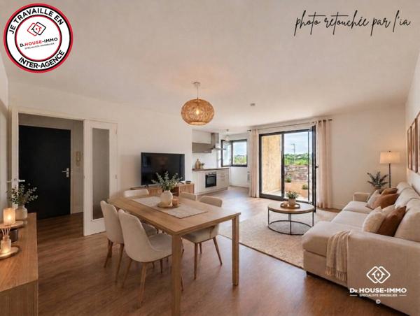 Appartement à vendre 3 pièces de 72 m²