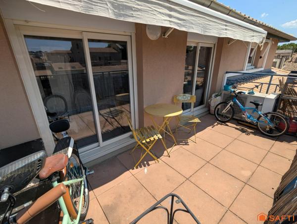 Appartement 5 pièces – 101 m² – Dernier étage avec terrasses – Vue Tour Magne