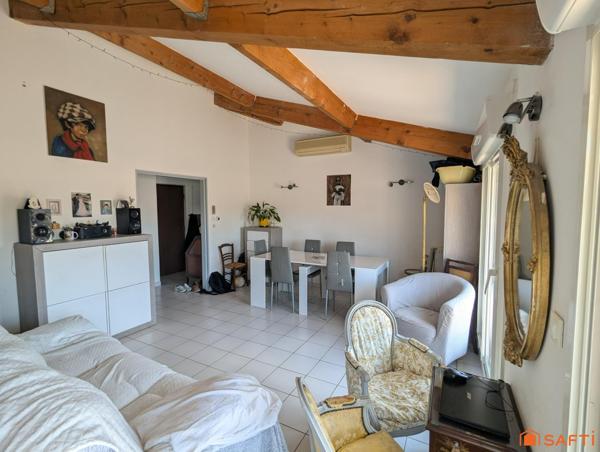 Appartement 5 pièces – 101 m² – Dernier étage avec terrasses – Vue Tour Magne