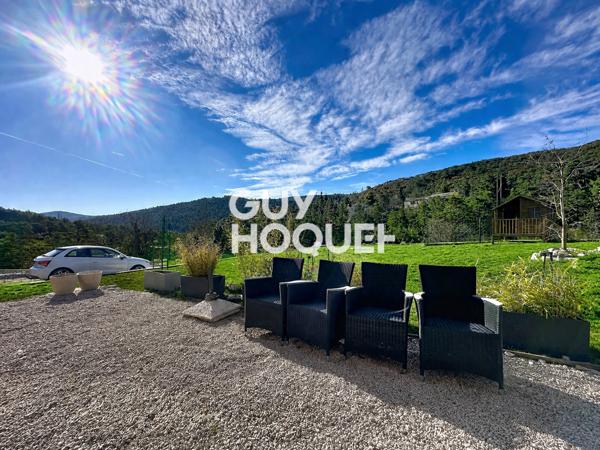 Chalet à vendre à Andon avec vue montagne exceptionnelle