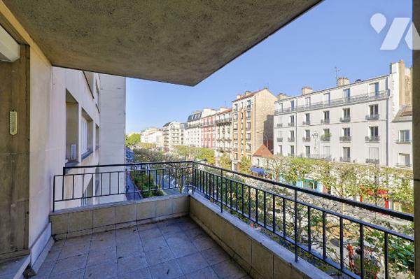 Saint-Mandé : 3 pièces avec balcon et box
