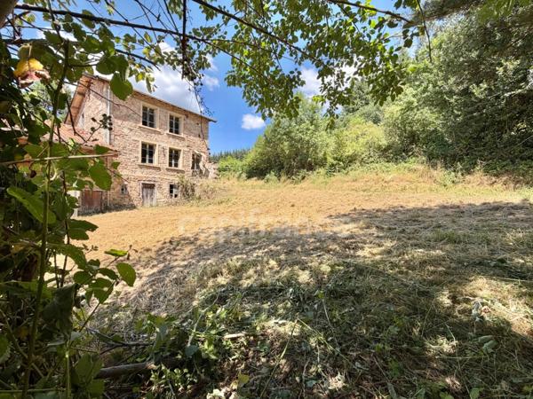 MAISON EN PIERRE MITOYENNE, 142 M2, 235 M2 DE TERRAIN, ENTIÈREMENT À RÉNOVER, CAVES