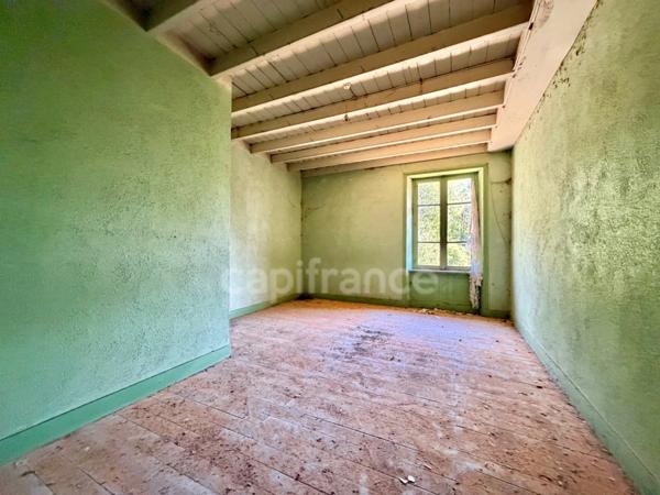 MAISON EN PIERRE MITOYENNE, 142 M2, 235 M2 DE TERRAIN, ENTIÈREMENT À RÉNOVER, CAVES