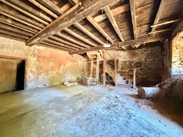 MAISON EN PIERRE MITOYENNE, 142 M2, 235 M2 DE TERRAIN, ENTIÈREMENT À RÉNOVER, CAVES