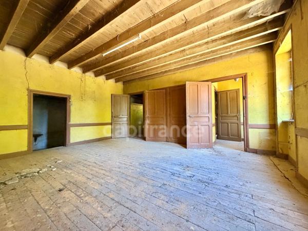 MAISON EN PIERRE MITOYENNE, 142 M2, 235 M2 DE TERRAIN, ENTIÈREMENT À RÉNOVER, CAVES