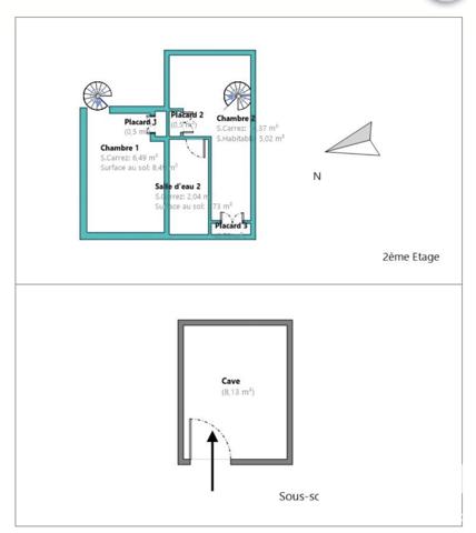 Appartement à vendre 3 pièces 62,5 m² Bandol