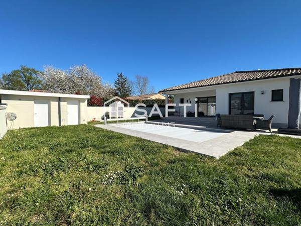 Maison récente de 143 m² avec piscine – Environnement calme à Croignon