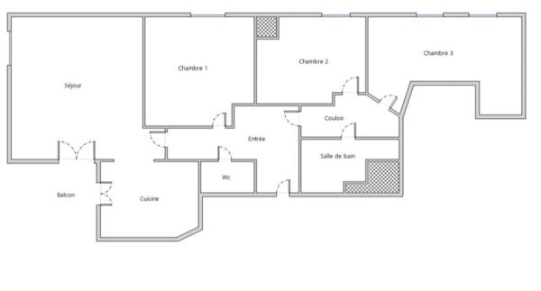 Appartement 4 pièces 82m² - Terrasse