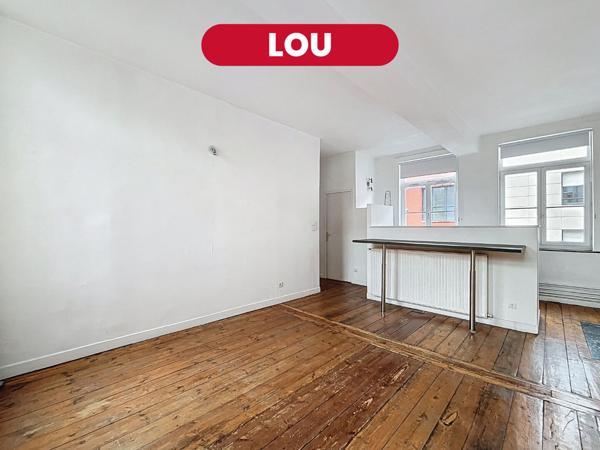 LOU Appartement T2 - 52,32 m2 - SECTEUR VIEUX LILLE