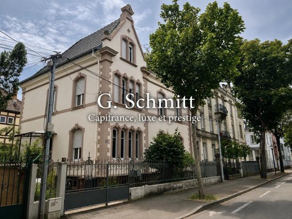 COLMAR - BIEN RARE - Maison de Maître - Situation Quartier Sud - COUP DE COEUR