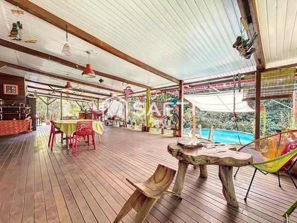 Propriété d’exception sur 2 hectares au Dégrad Saramaca