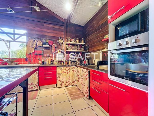 Propriété d’exception sur 2 hectares au Dégrad Saramaca