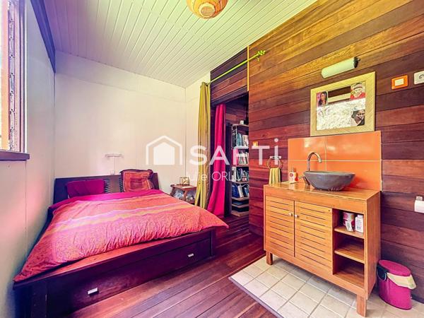 Propriété d’exception sur 2 hectares au Dégrad Saramaca