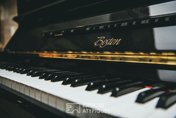 Ancien corps de ferme réhabilité dans un environnement naturel préservé