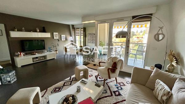 Superbe appartement 4p dernier étage proche des bords de Marne