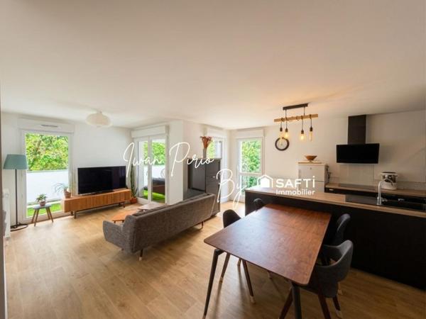 Appartement T4 – 78 m² – 3 chambres – La Courrouze