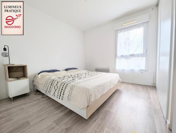 Auray – T2 lumineux 51 m² avec balcon et garage fermé – Emplacement idéal proche Centre ville, gare et bus