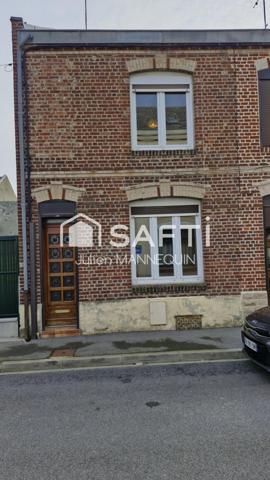 Maison semi mitoyenne 3 chambres, cours  terrasse