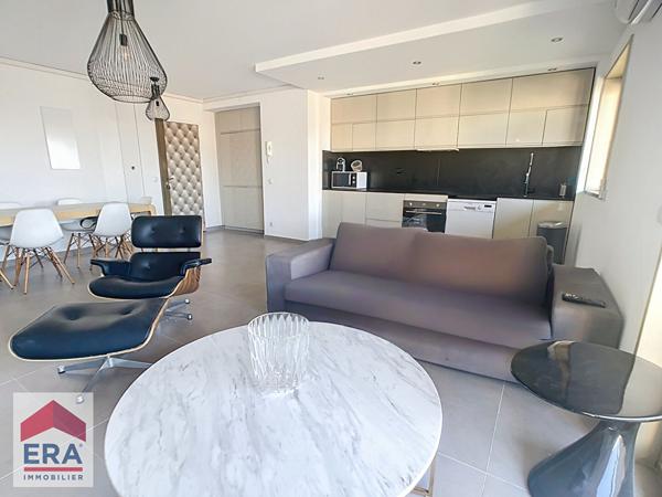A louer type 4 meublé Menpenti 13006 Marseille 2 terrasses parking privé cuisine équipée