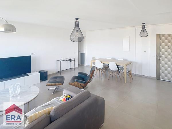 A louer type 4 meublé Menpenti 13006 Marseille 2 terrasses parking privé cuisine équipée