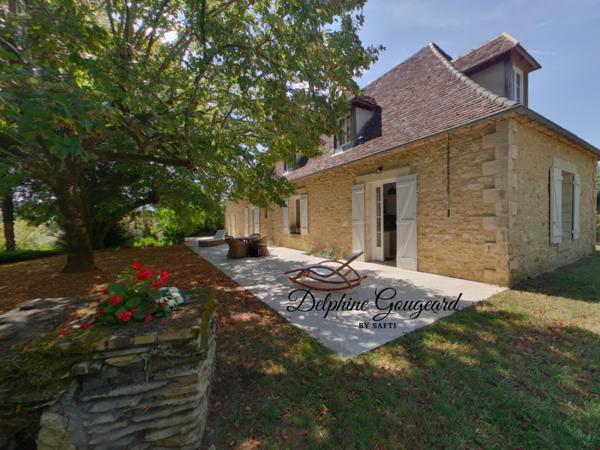 Maison en pierre rénovée en 2021 - finitions haut de gamme