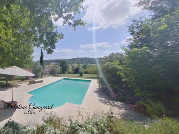 Maison en pierre rénovée en 2021 - finitions haut de gamme