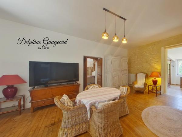 Maison en pierre rénovée en 2021 - finitions haut de gamme