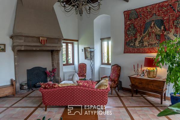 Demeure historique du XIIIe siècle : un cadre enchanteur entre héritage et modernité