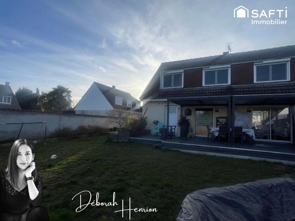 Maison lumineuse et chaleureuse, prête à vivre