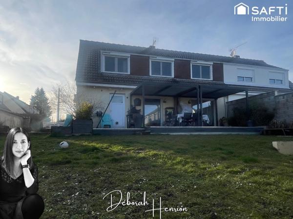 Maison lumineuse et chaleureuse, prête à vivre