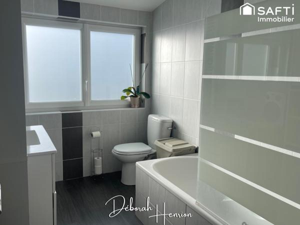 Maison lumineuse et chaleureuse, prête à vivre