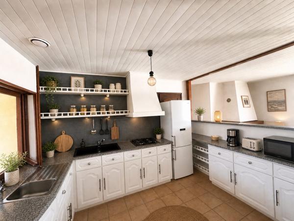 **Maison familliale avec véranda et jardin piscinabble au coeur de Magescq entre océan et Nature**