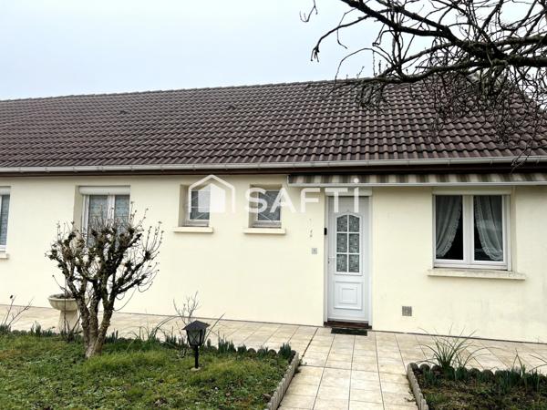 Pavillon de plain-pied dans le centre