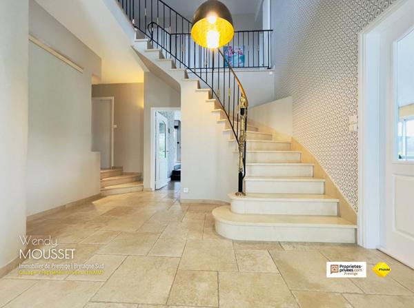 Grande demeure familiale avec jacuzzi à quelques minutes de Vannes et l'entrée de Presqu'île de Rhuys