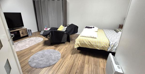 Belle Maison Individuelle de 180 m² Rénovée avec goût avec sa grande cour, balcon, garage, atelier, grange aménagée, cave voûtée, terrasse, dépendance et terrain clos et arboré de 1002 m²