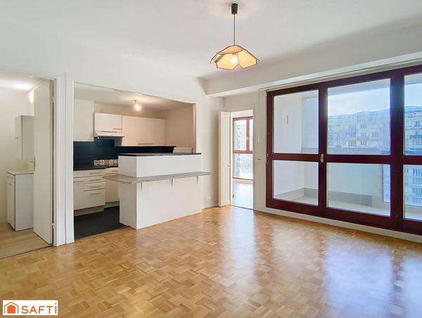 Appartement 2 pièces 46m² - Etage élevé avec Vue